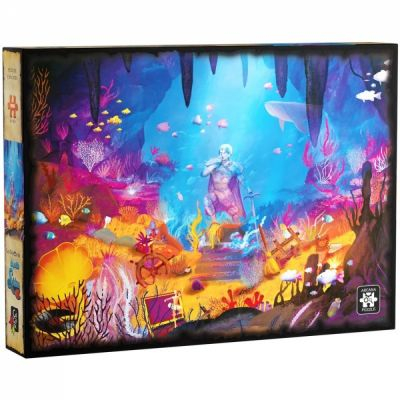 Rflxion Placement Arcana Puzzle 1000 pices:  Les trsors de la Petite Sirne