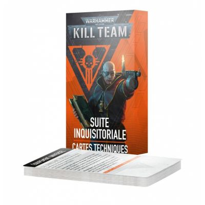 Ds et Gemmes Warhammer 40.000 Warhammer 40.000 - Kill team : Suite Inquisitoriale (Cartes Techniques)