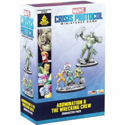 Figurine Marvel Crisis Protocol Marvel Crisis Protocol : Abomination & Wrecking Crew