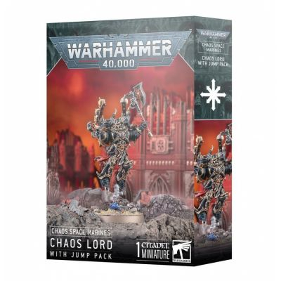 Figurine Warhammer 40.000 Warhammer 40.000 - Chaos Space Marines : Chaos Lord with Jump Pack