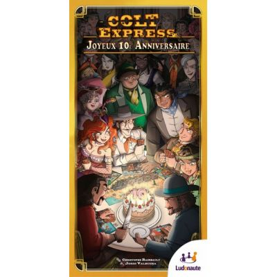 Jeu de Cartes  Colt Express : Extension Joyeux 10me Anniversaire