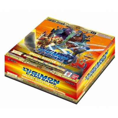 Boite de Boosters Anglais Digimon Card Game Boite de 24 Boosters - BT18-19 - Special Booster 2.0