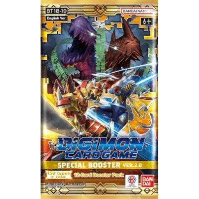 Booster Anglais Digimon Card Game Booster BT18-19 - Special Booster 2.0