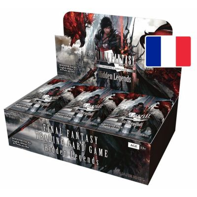 Boite de Boosters Franais Final Fantasy TCG Bote 36 Boosters - Opus XXIV - Hidden Legends