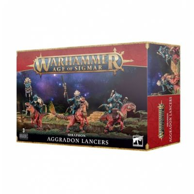 Figurine Warhammer Age of Sigmar Seraphon - Aggradon Lancers