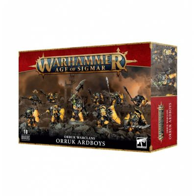 Figurine Warhammer Age of Sigmar Orruk Warclans - Orruk Ardboys (Durboys Orruks)