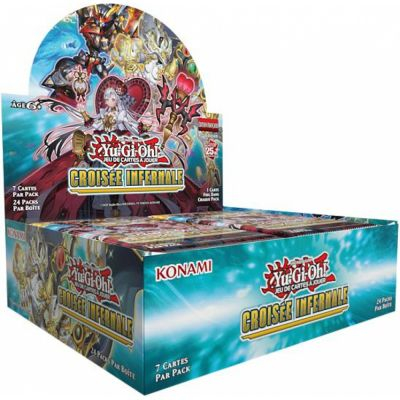 Boite de Boosters Franais Yu-Gi-Oh! 24 Boosters - Croise Infernale