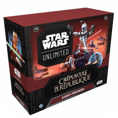 Decks Prconstruits Star Wars Unlimited Pack d'Avant-Premire - Crpuscule de la Rpublique