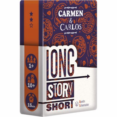 Jeu de Cartes Enqute Long Story Short - Carmen & Carlos