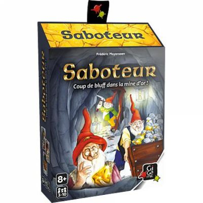 Jeu de Cartes Gigamic bote biseau Saboteur (bote biseau)