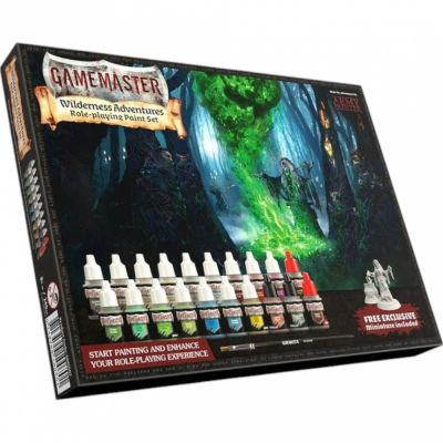  Figurine Army Painter - Game Master Wilderness Adventures - Kit de peinture - Role-playing Paint Set 