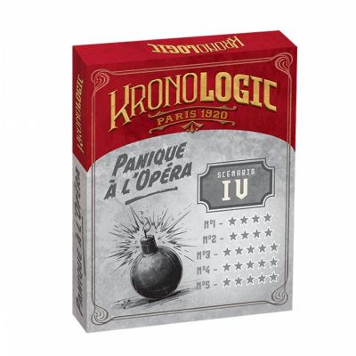 Jeu de Cartes Enqute Kronologic - Paris 1920 - Extension Panique  l'Opra - Scnario 4