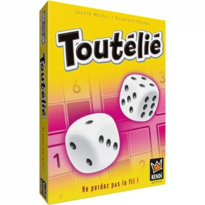 Jeu de Cartes Roll and write Toutli