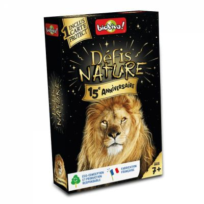 Jeu de Cartes Enfant Dfis Nature : 15e Anniversaire