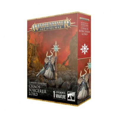 Figurine Warhammer Age of Sigmar Warhammer Age of Sigmar - Slave to the Darkness: Chaos Sorcerer Lord - Seigneur Sorcier du Chaos