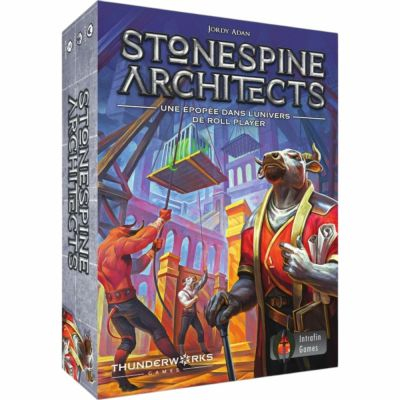 Jeu de Cartes  Stonespine Architects - Une pope dans l'univers de Roll Player