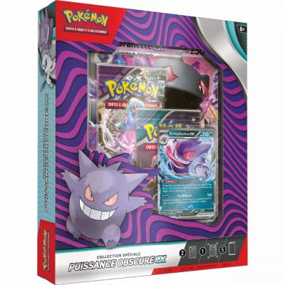 Coffret 5 Boosters Pokmon Collection Spciale - Puissance Obscure EX - Ectoplasma EX