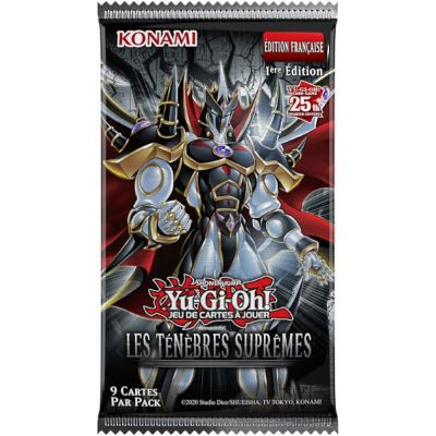 Booster Franais Yu-Gi-Oh! Tnbres Suprmes