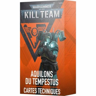 Ds et Gemmes Warhammer 40.000 Warhammer 40.000 - Kill team : Aquilons du Tempestus (Cartes Techniques)