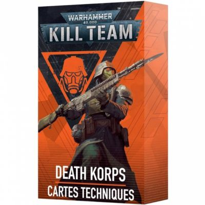 Ds et Gemmes Warhammer 40.000 Warhammer 40.000 - Kill team : Death Korps (Cartes Techniques)