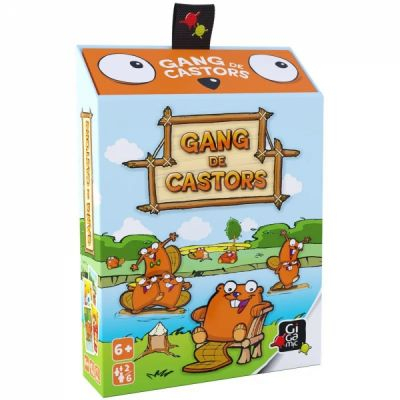 Jeu de Cartes Gigamic bote biseau Gang de castors (bote biseau)