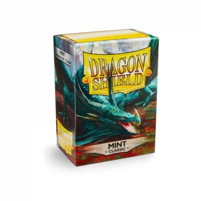 Protges Cartes Standard  Classic- Mint Dragonshield (par 100)