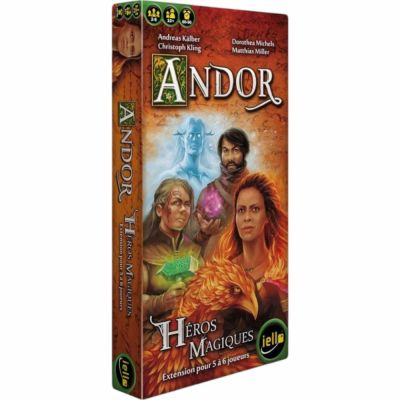 Jeu de Plateau Aventure Andor : Hros Magiques