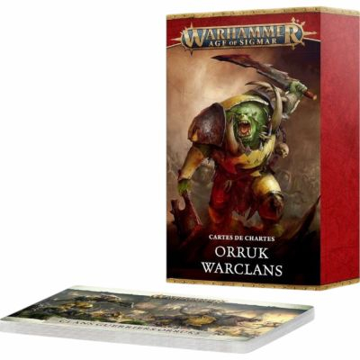 Cartes Spciales Warhammer Age of Sigmar Warhammer Age of Sigmar - Orruk Warclans : Cartes de chartes