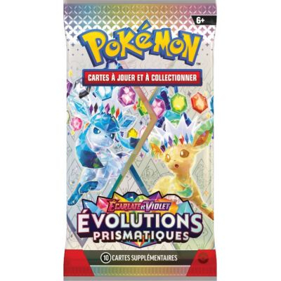 Booster Franais Pokmon EV8.5 Ecarlate et Violet - Evolutions Prismatiques