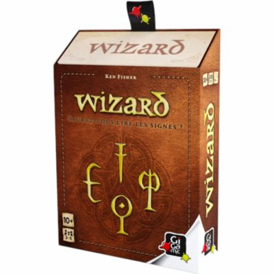 Jeu de Cartes  Wizard ( bote biseau)