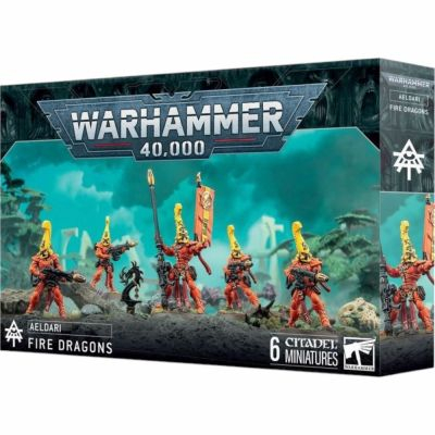 Figurine Warhammer 40.000 Warhammer 40.000 - Aeldari : Fire Dragons (Dragons Flamboyants)