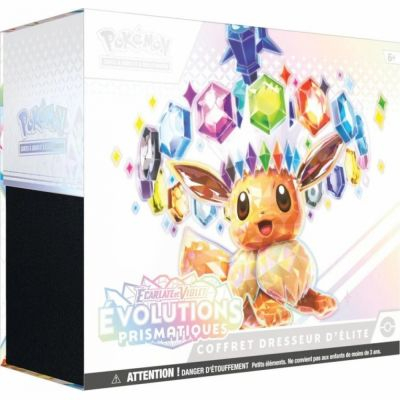 ETB - Coffret Dresseur d'Elite Pokmon EV8.5 Ecarlate et Violet - Evolutions Prismatiques