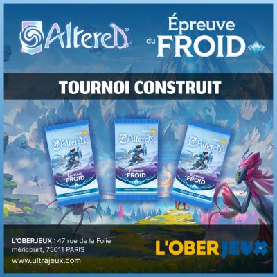 Evnements Altered Oberkampf - Tournoi Construit - Lundi 3 Fvrier  19h30