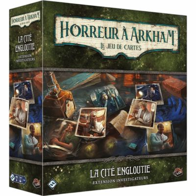 Deck-Building Aventure Horreur  Arkham - Extension : La Cit Engloutie - Investigateur