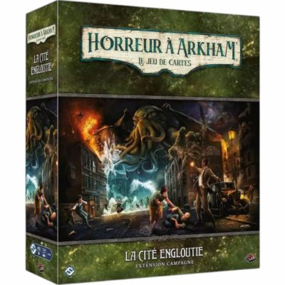 Deck-Building Aventure Horreur  Arkham - Extension : La Cit Engloutie - Campagne