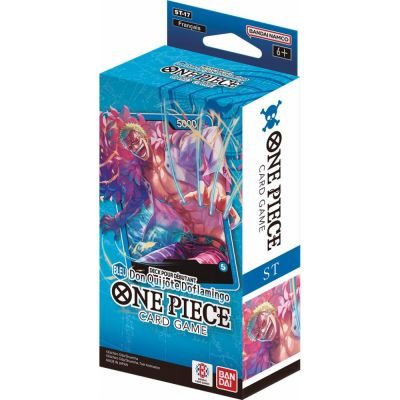 Deck de Demarrage One Piece Card Game ST17 : Bleu Don Quichotte Doflamingo