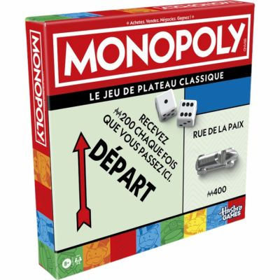 Jeu de Plateau Classique Monopoly Classique - Edition 2025