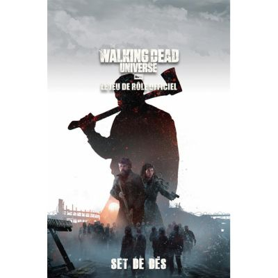 Ds et Gemmes Jeu de Rle The Walking Dead - Set de Ds de Base