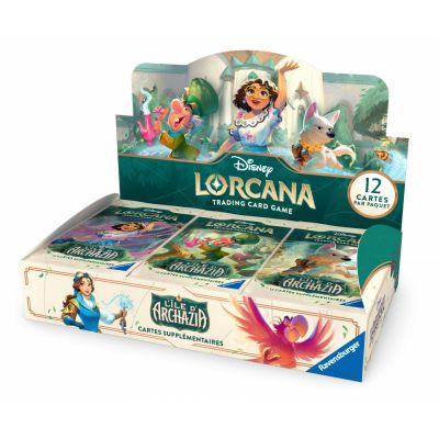 Boite de Boosters Franais Lorcana Display de 24 boosters : L'le d'Archazia