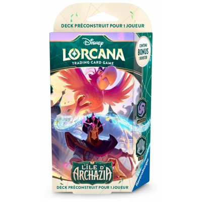 Deck de Demarrage Lorcana L'le d'Archazia : Iago et Jafar