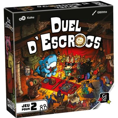 Jeu de Cartes Stratgie Duel D'Escrocs