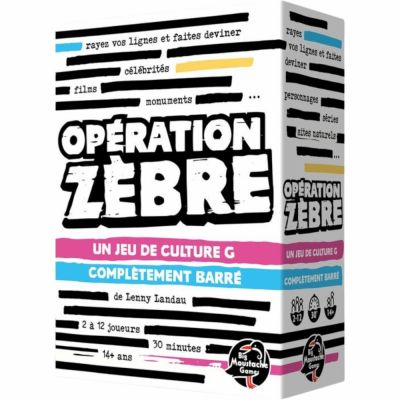 Jeu de devinettes Coopration Opration Zbre