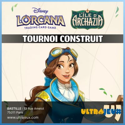 Evnements Lorcana Tournoi Construit Lorcana - Lundi 03 Mars 2025  19h00 - Bastille