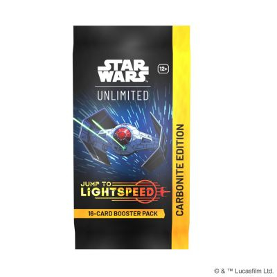 Booster Anglais Star Wars Unlimited Jump to Lightspeed Carbonite