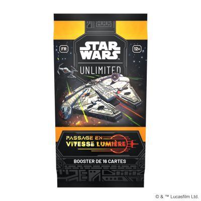 Booster Franais Star Wars Unlimited Passage en Vitesse Lumire