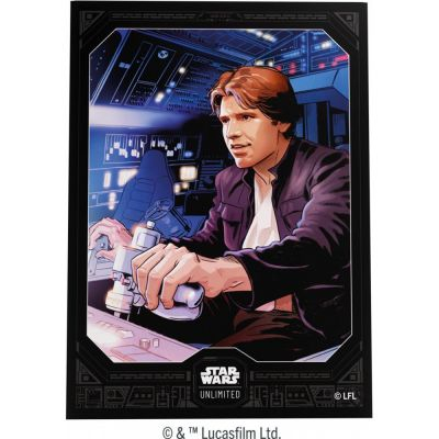 Protges Cartes Standard Star Wars Unlimited Art Sleeves Card - Han Solo