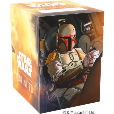 Deck Box et Rangement Star Wars Unlimited Soft Crate : Boba Fett/Fett's Firespray