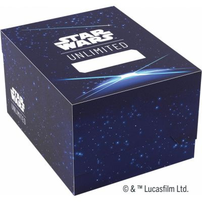 Deck Box et Rangement Star Wars Unlimited Twin Suns Soft Crate : Card Back Blue