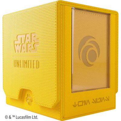 Deck Box et Rangement Star Wars Unlimited Twin Suns Deck Pod : Yellow