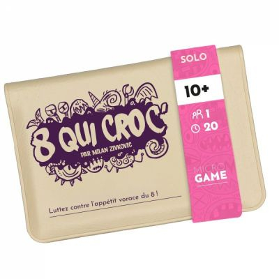 Jeu de Cartes Microgames Microgame - 8 qui Croc' (Numbsters)